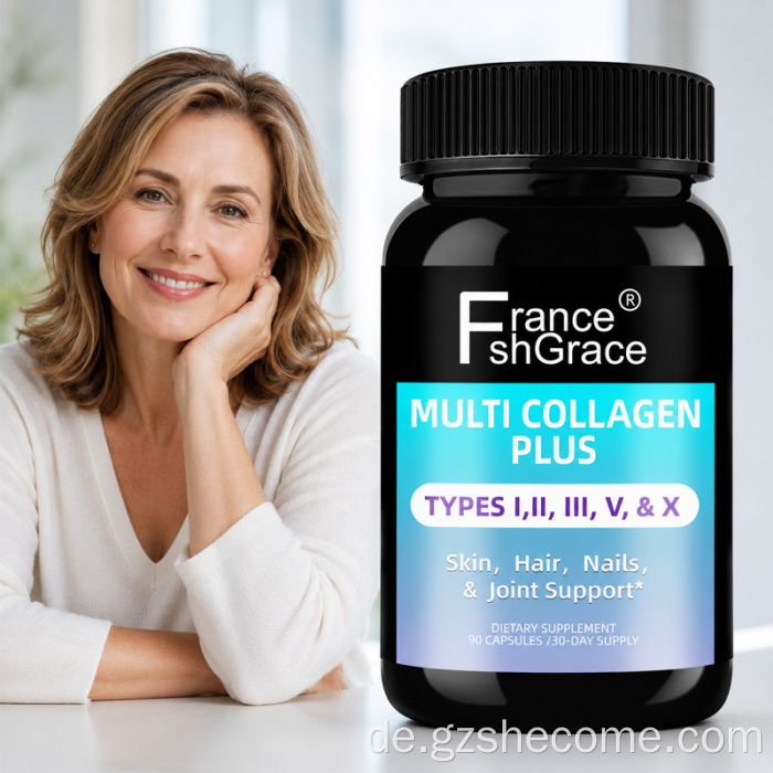 Shecome Collagen unterstützt Hautkollagenergänzungen für Haare